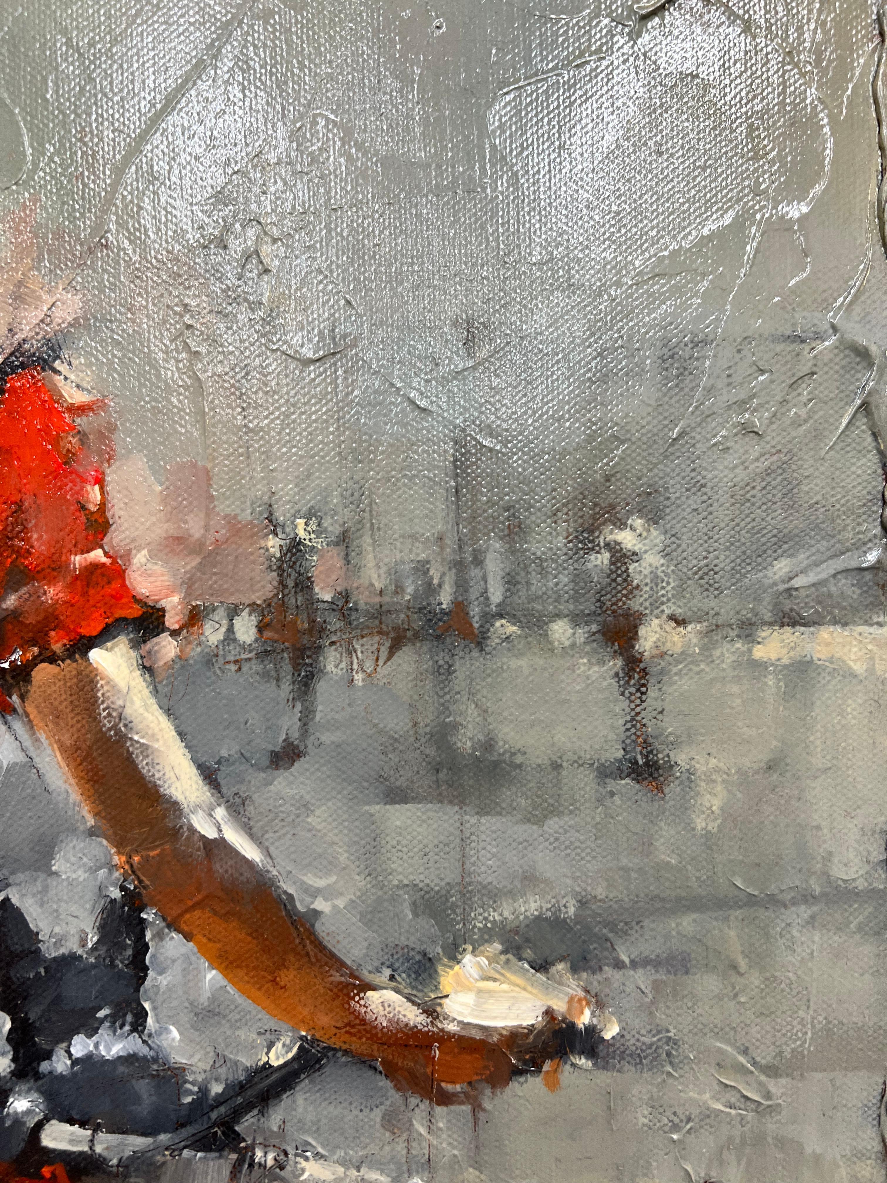 This is an original work by Andre Kohn.  Growing up near the Caspian Sea, Kohn's received a formal art education from the University of Moscow where he studied with members of the last great generation of Russian Impressionists. After moving to