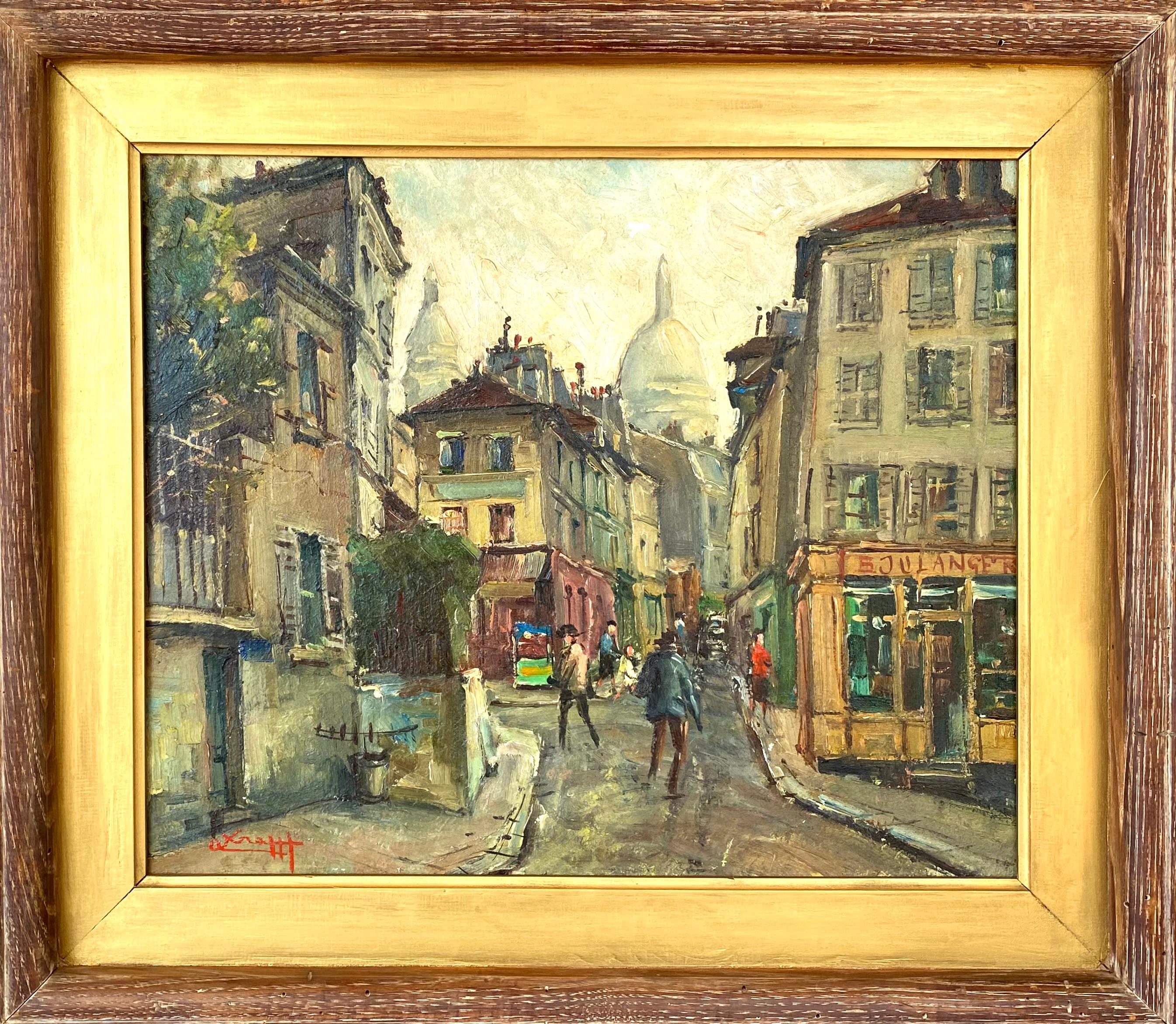 “Montmartre, Rue Norvins et Sacre-Coeur” For Sale 2