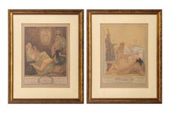 "Les Septs Peches Captitaux" [Los 7 Pecados Capitales] Grabados, Pareja