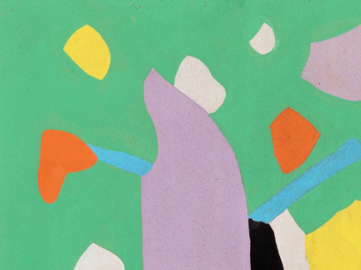 André Lanskoy (1902-1976), Öl auf Papier (20. Jahrhundert) im Angebot