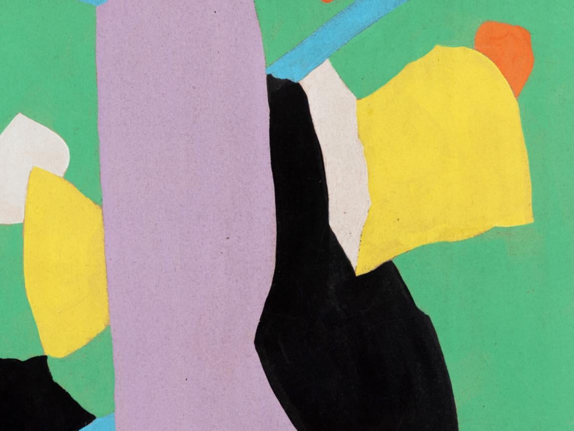 André Lanskoy (1902-1976), Öl auf Papier im Angebot 1