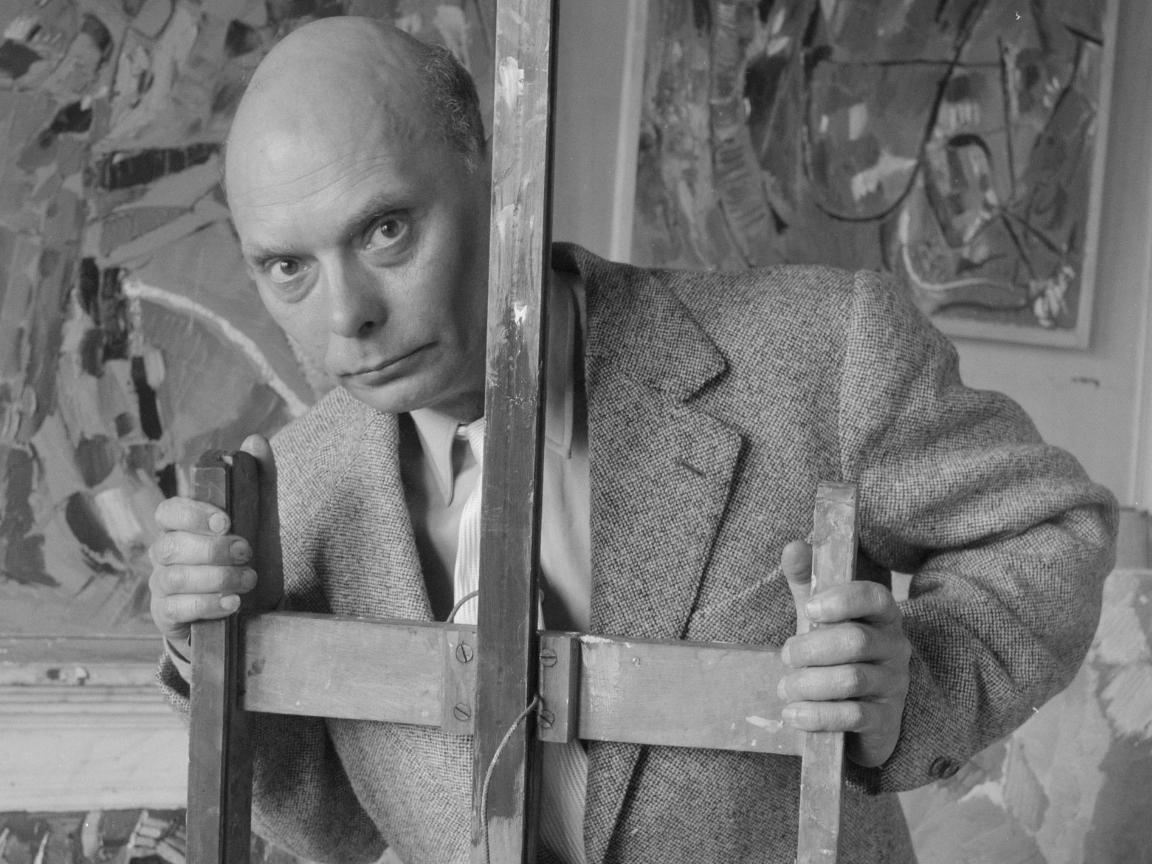 André Lanskoy (1902-1976), Öl auf Papier im Angebot 4