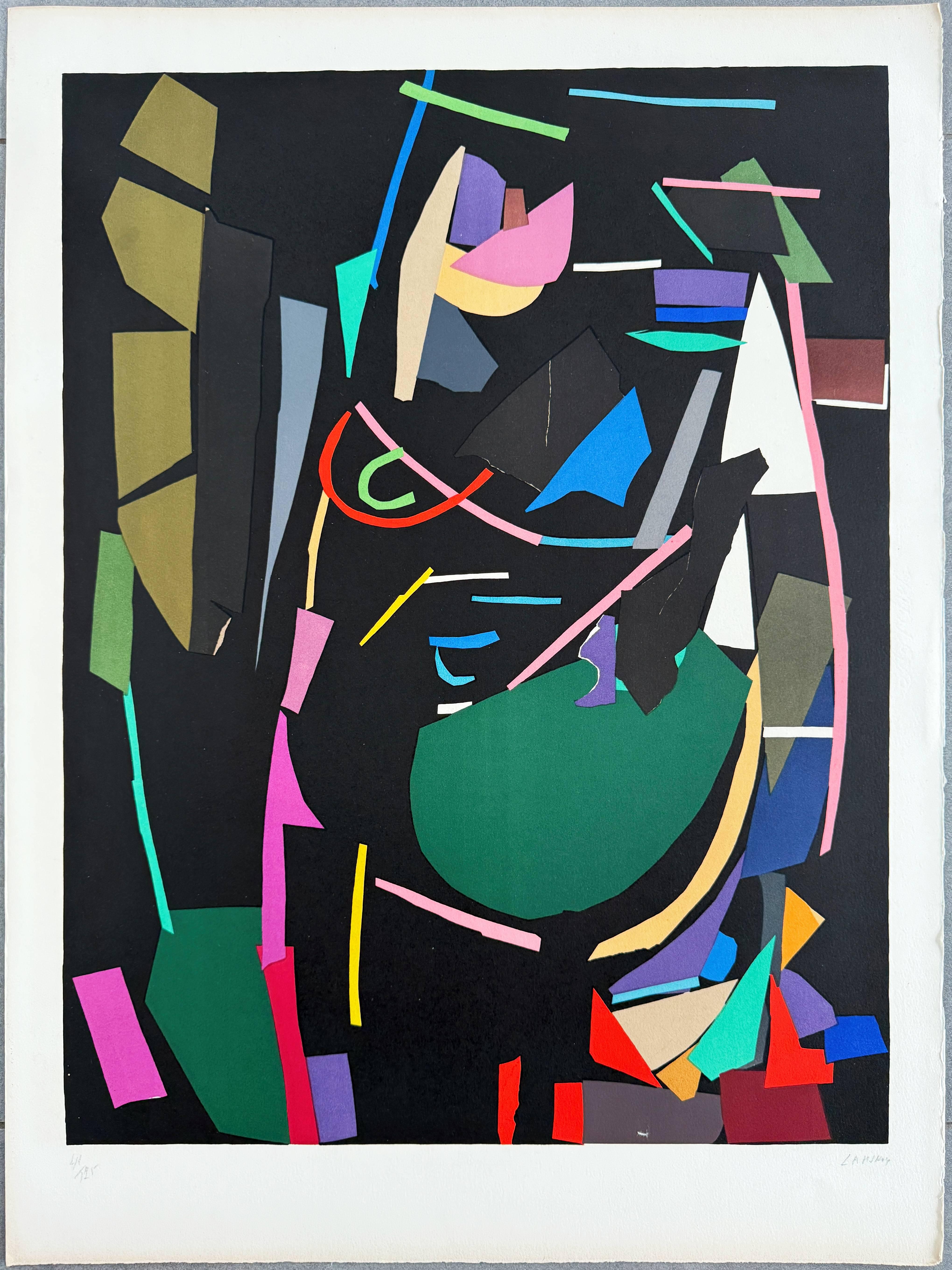 Compositon abstraite - Print de André Lanskoy