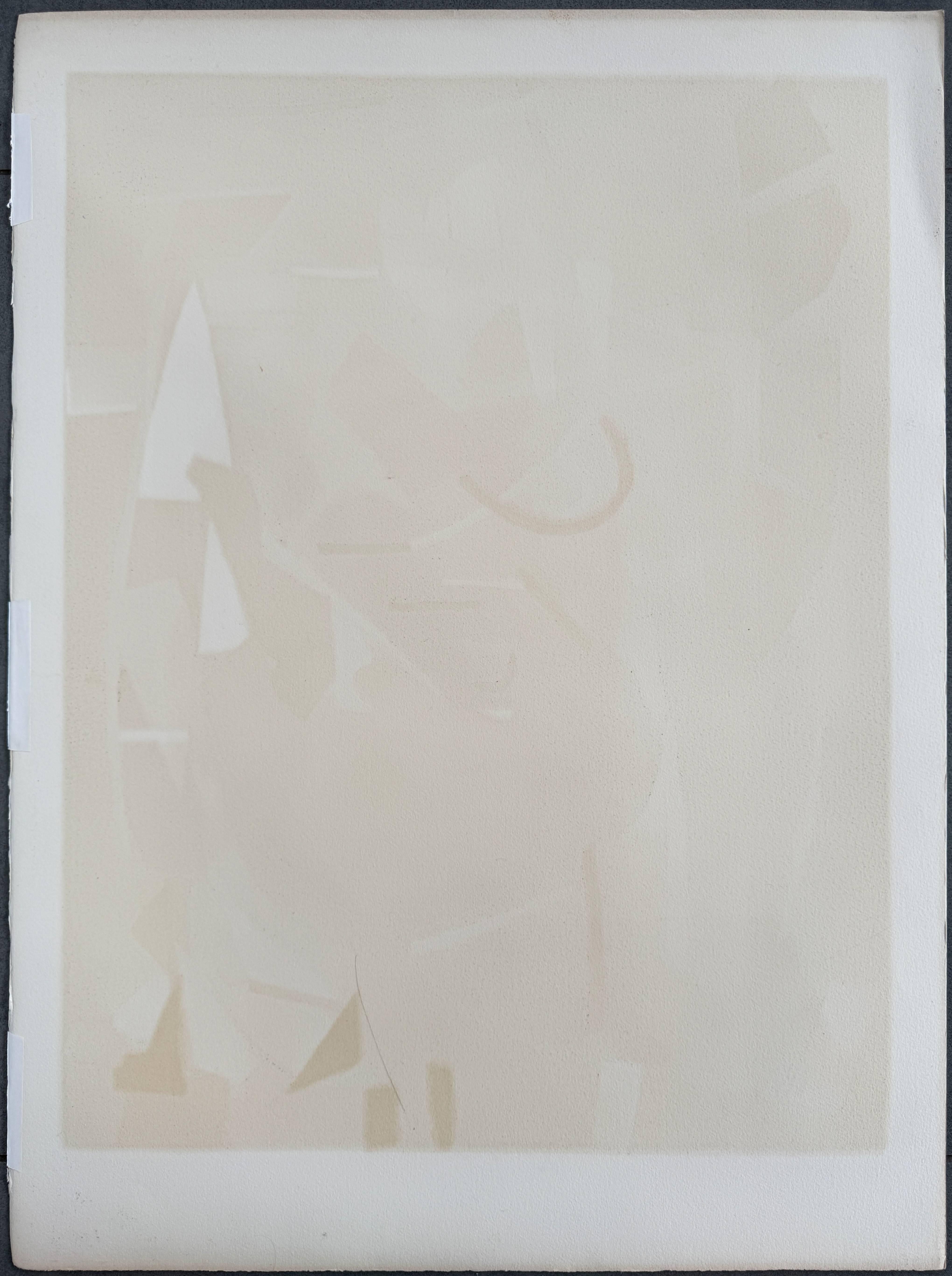 Compositon abstraite - Surréalisme Print par André Lanskoy