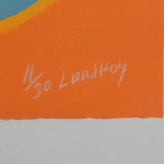 Andre Lanskoy Abstract Limited Edition Signed Print from La Genese