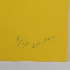 Andre Lanskoy Abstracto Edición Limitada Impreso Firmado de La Genese