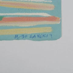 Andre Lanskoy Stampa astratta firmata in edizione limitata da La Genese