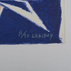 Andre Lanskoy Abstract Limited Edition Signed Print from La Genese