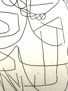 André Lanskoy - Composition - Gravure originale