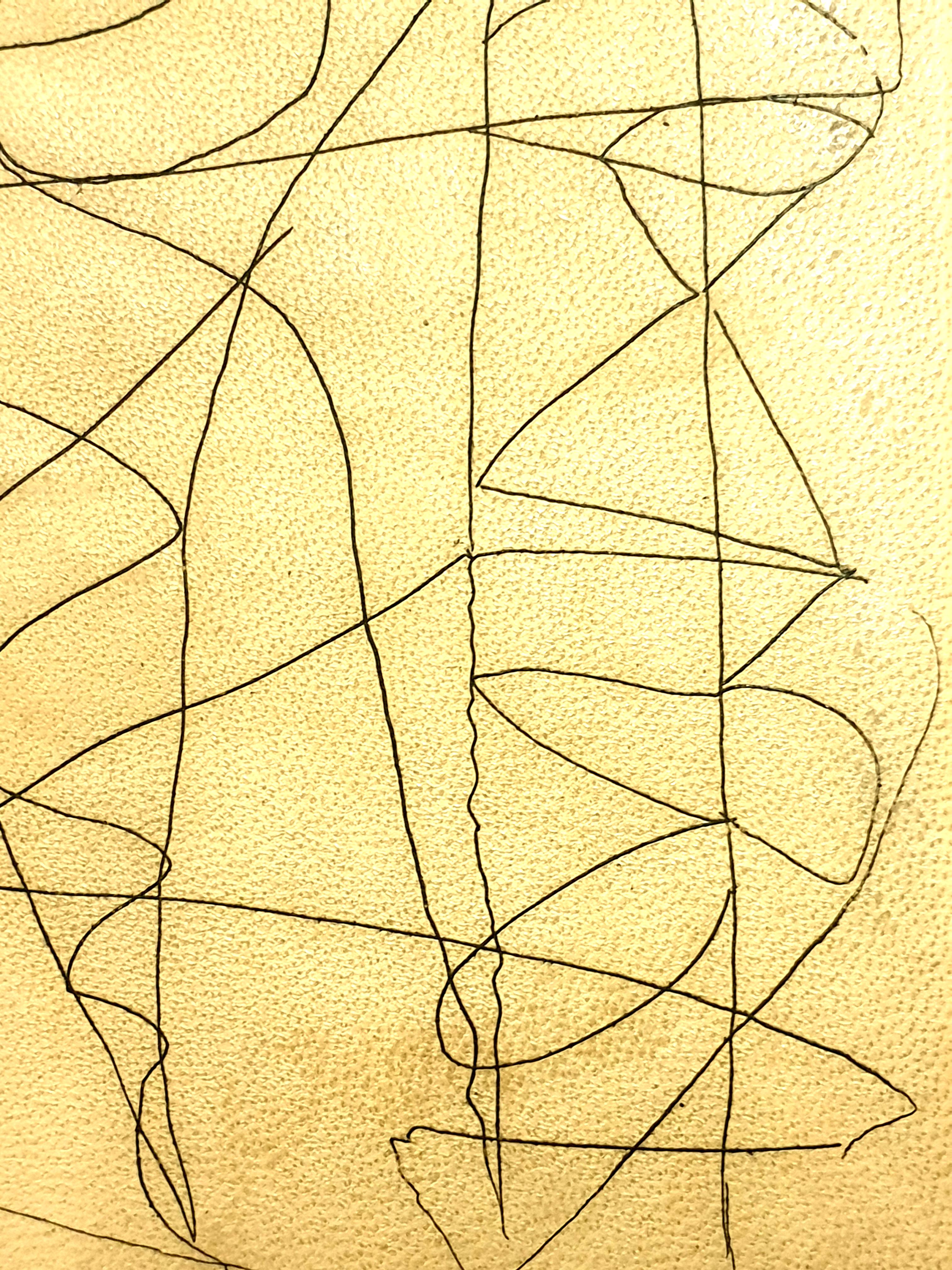 André Lanskoy - Composition - Original Etching For Sale 2