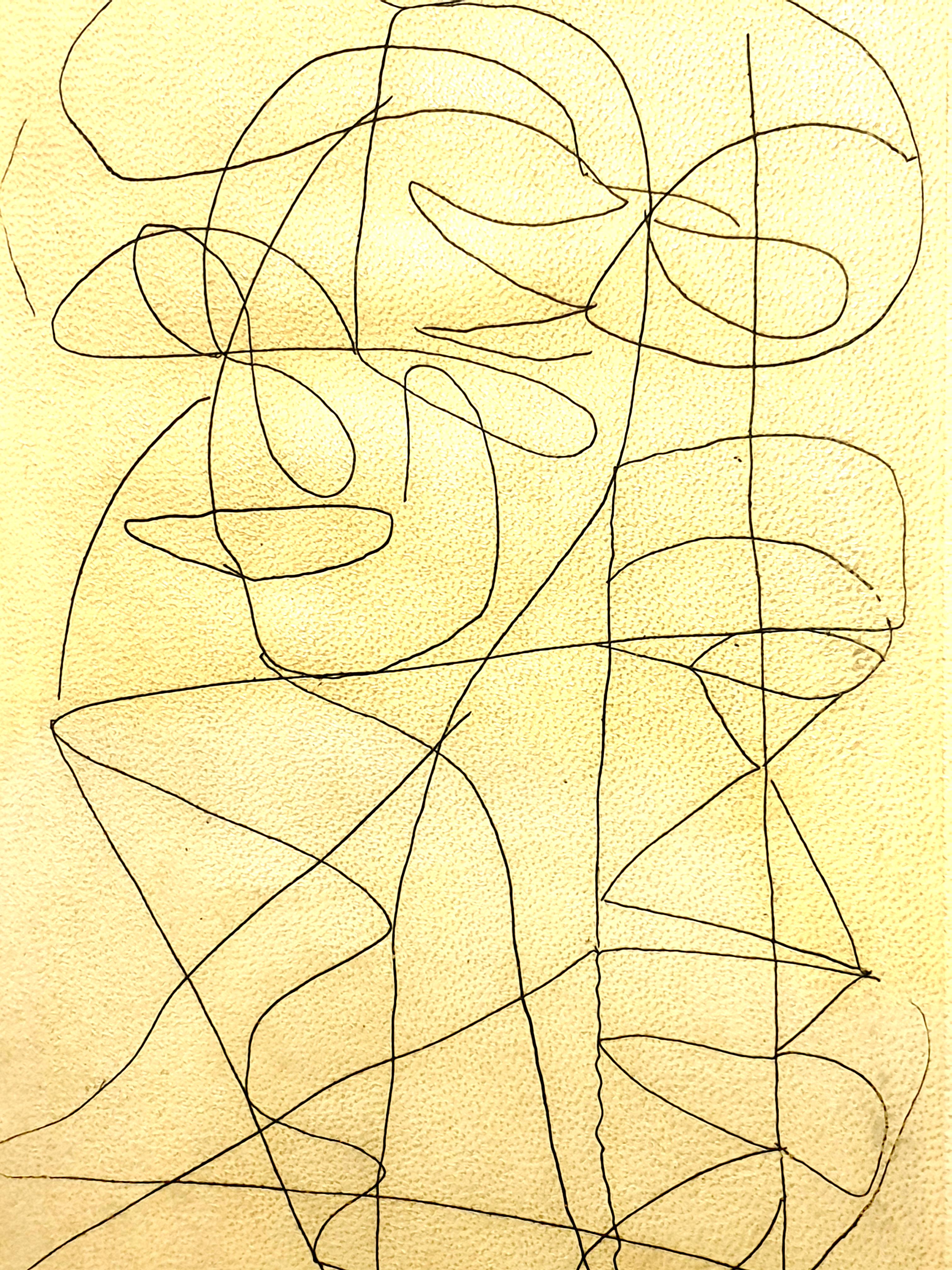André Lanskoy - Composition - Original Etching For Sale 5