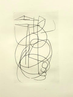 André Lanskoy - Komposition - Original-Radierung