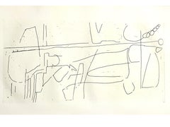 André Lanskoy - Composition - Original Etching