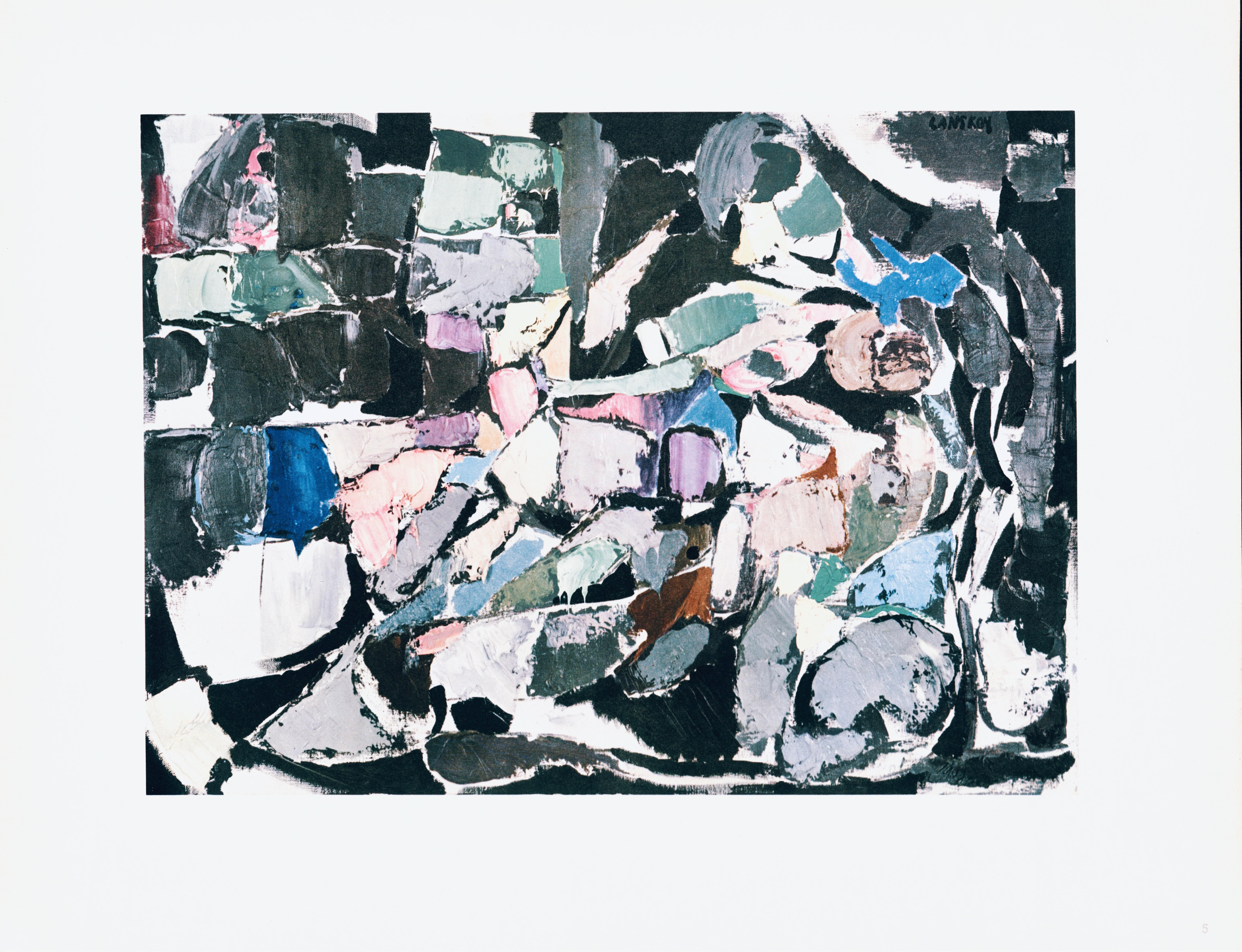 Lanskoy, L'espace retrouvé, André Lanskoy, Peintres d'aujourd'hui (after) For Sale 4