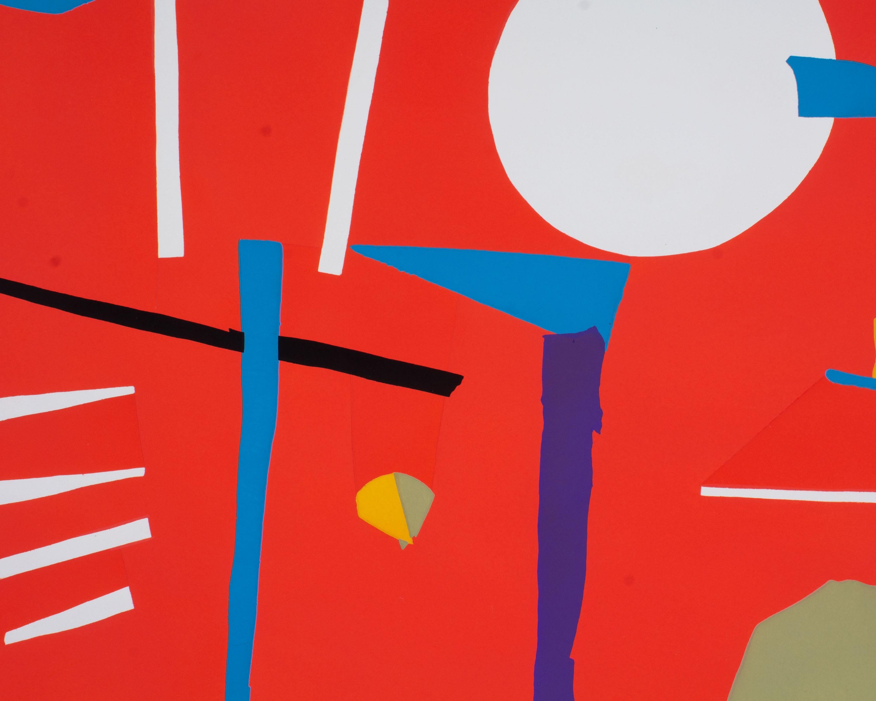 Andre Lanskoy Signed 1969 Limited Edition Abstract Serigraph In Good Condition For Sale In Indianapolis, IN