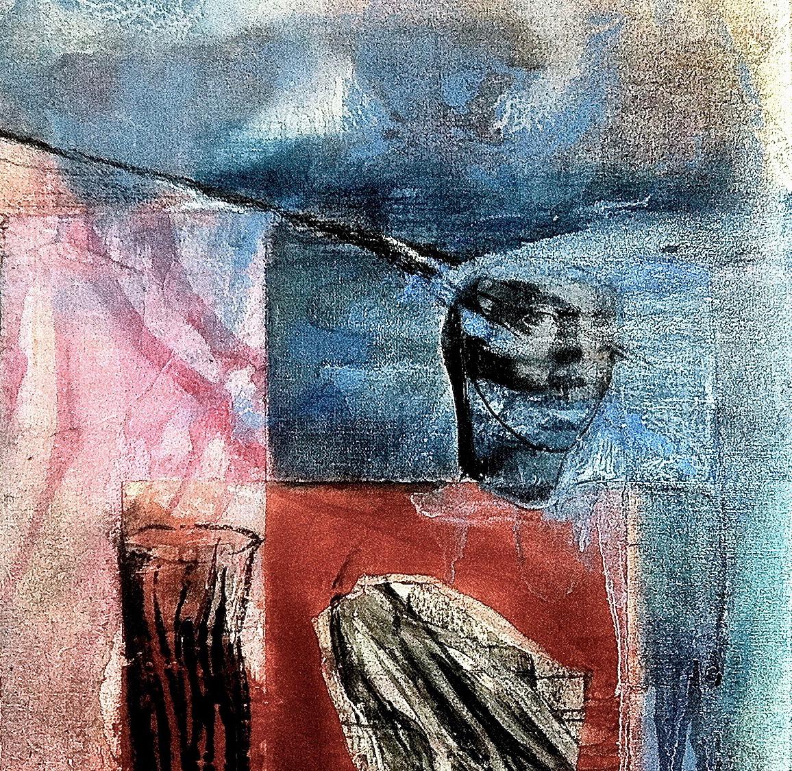 Tempio II ROMA - Painting Contemporaneo di Andre Laurenti