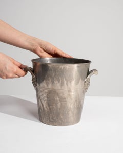 André Leroy Silver-Plated Wine Cooler, French Antique, 20th Century