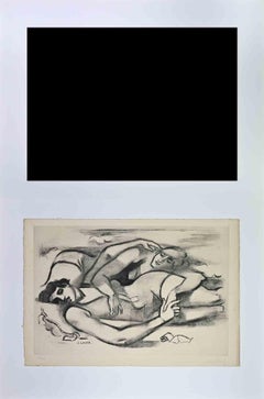 Deux Baigneuses - Etching by André Lhote - 1927 ca.