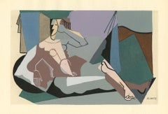 Antique (after) Andre Lhote - 1929 pochoir