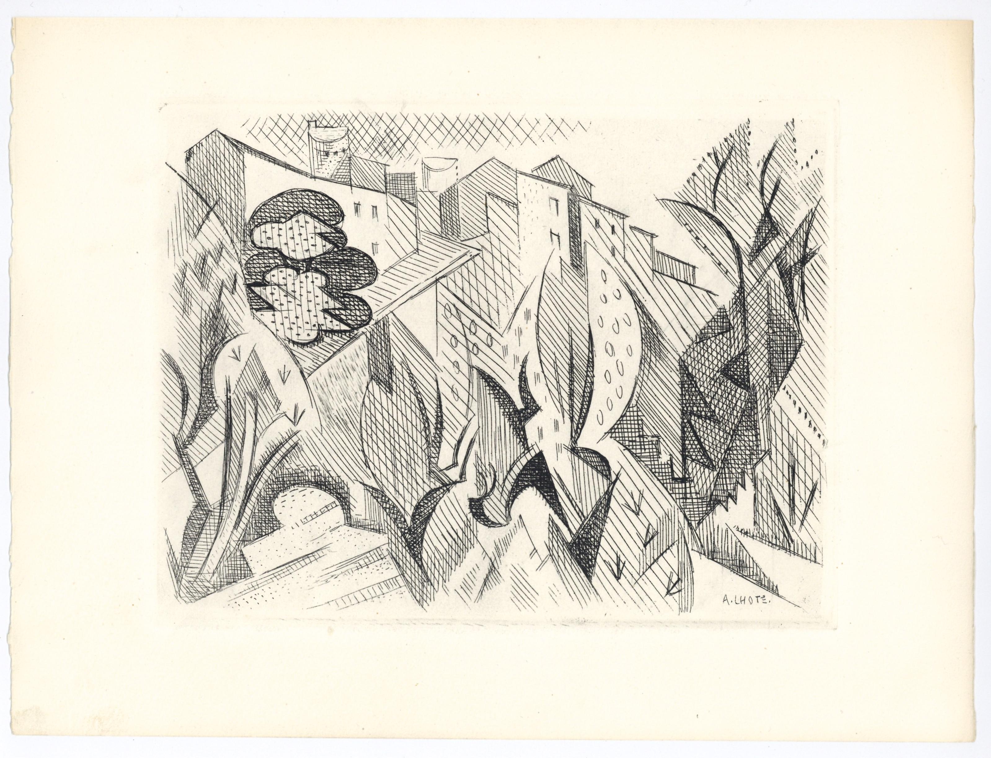 Composition, Alternance, André Lhote For Sale 4