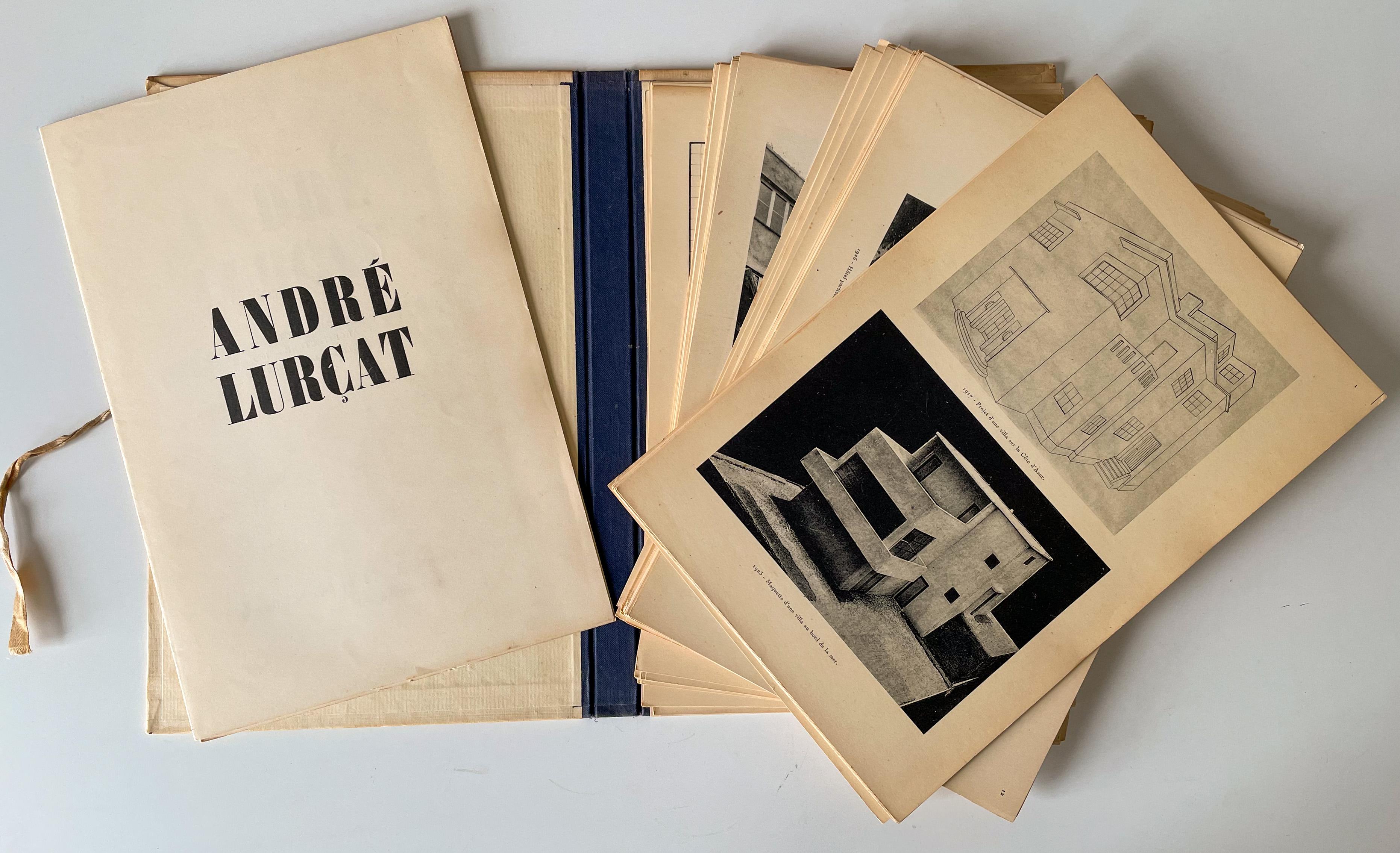Monograph on the work of Andre Lurcat, important French modernist architect, designer, urban planner, and younger brother of the textile artist Jean. Andre Lurcat played a key role in the reconstruction of French cities after WWII, and contributed