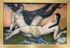 André MAIRE (1898 – 1984), "Vietnamese Women under Flamboyant Trees"