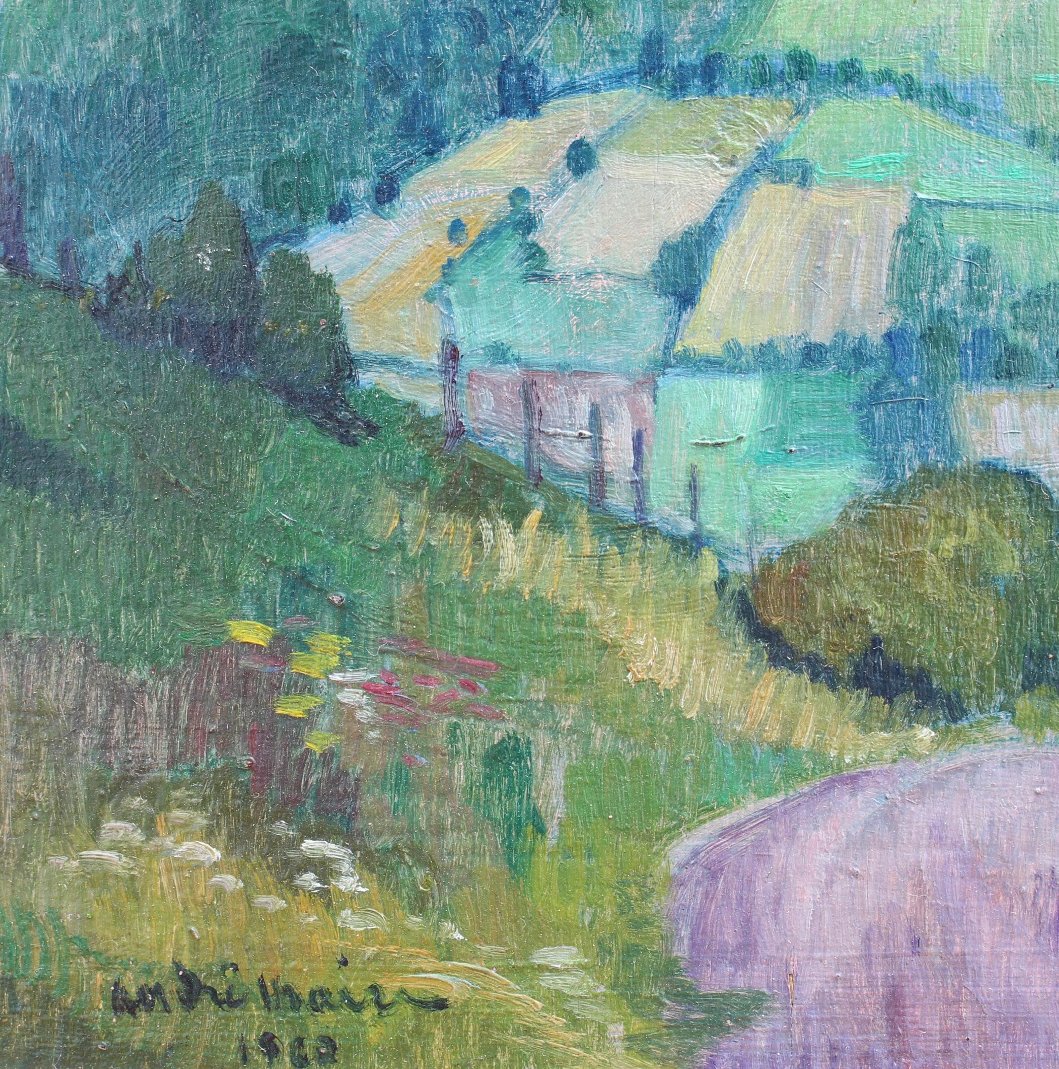 Landscape with House in the Cote d'Or For Sale 12