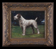 Antique A Wire Haired Fox Terrier