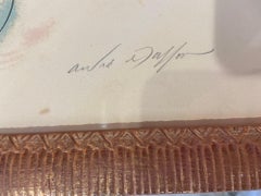 Andr Masson, Femme, 1975, Lithographie