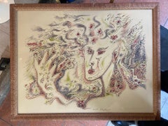 Andr Masson, Femme II, 1975, Lithographie