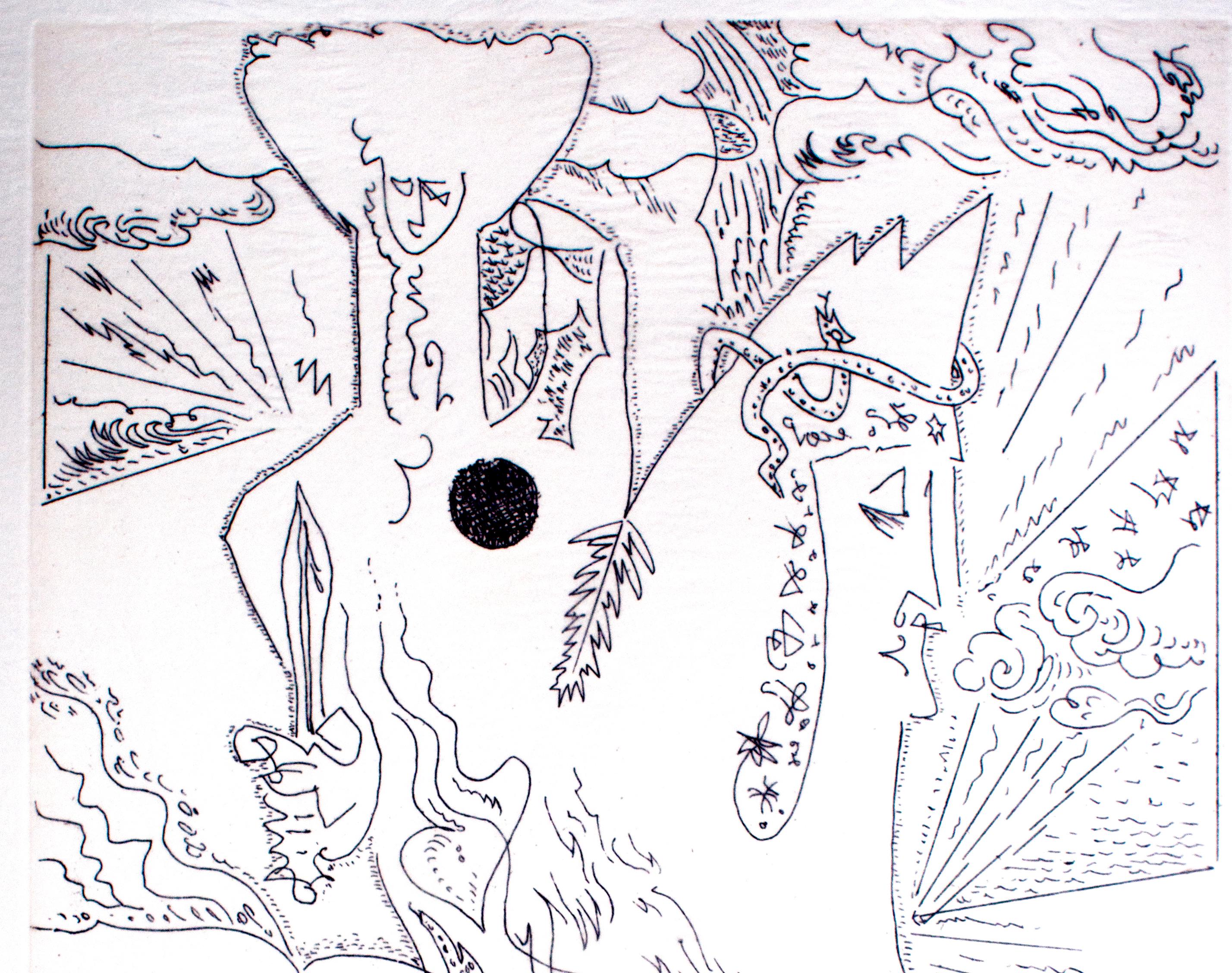 Amazones - Print by André Masson