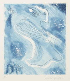 Ame Errante, Surrealist Etching by Andre Masson