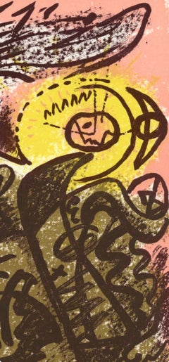 Andre Masson, Caliban, from L'Atelier Mourlot, 1965