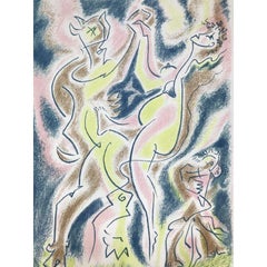 Andr Masson – handsignierte Lithografie, 1970