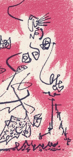 Andre Masson, The Departure, from Memories and Portraits of Artists, 1972