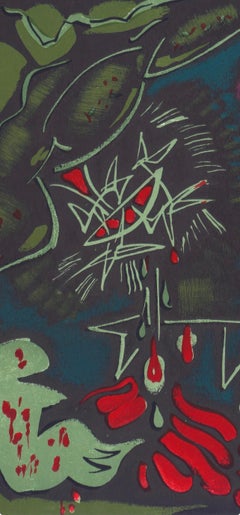 Andre Masson, Untitled, from Albert Camus, oeuvres completes, 1962