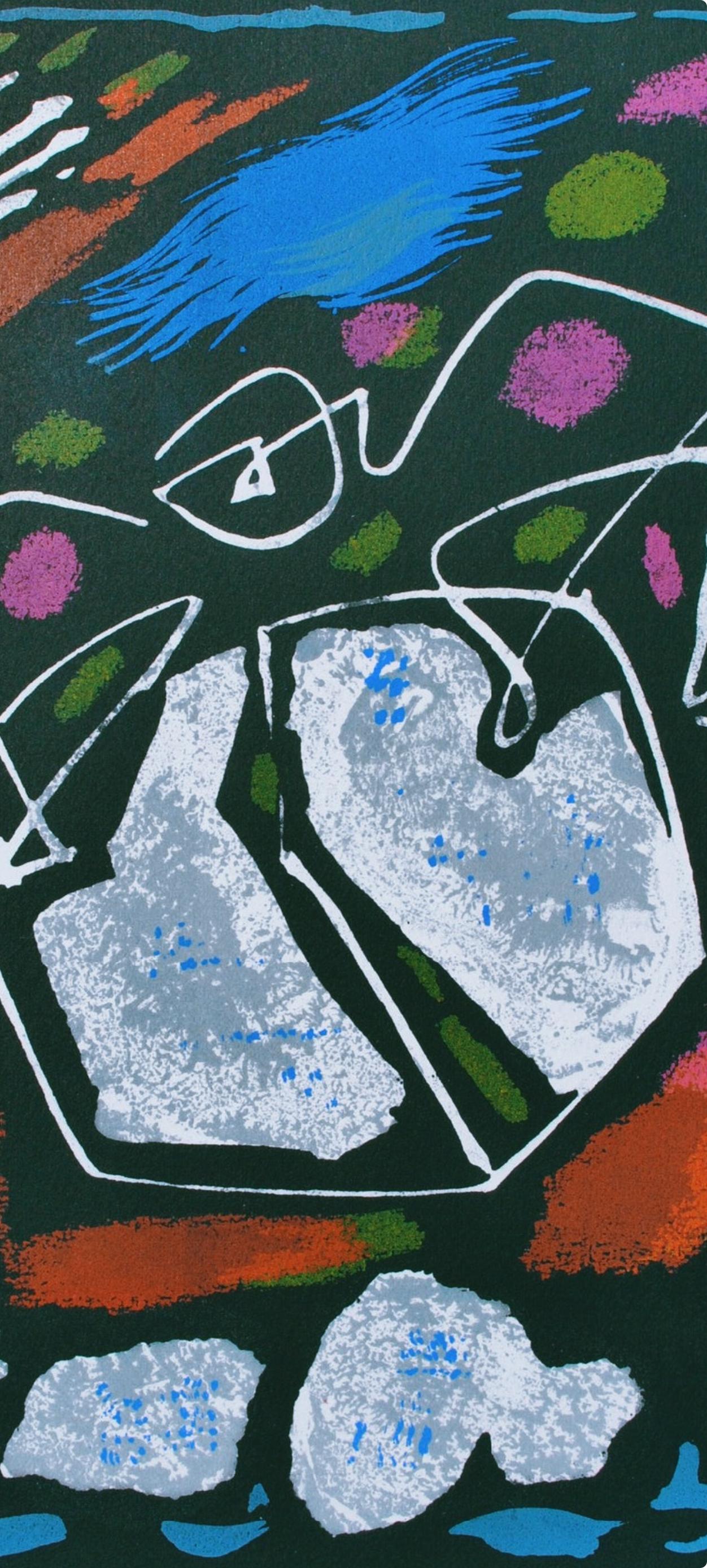 Andre Masson, Untitled, from Albert Camus, oeuvres completes, 1962 – Print von André Masson