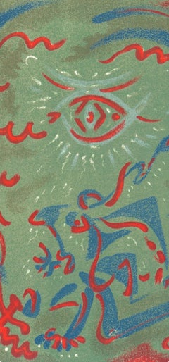 Andre Masson, Untitled, from Albert Camus, oeuvres completes, 1962