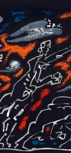 Andre Masson, Untitled, from Albert Camus, oeuvres completes, 1962