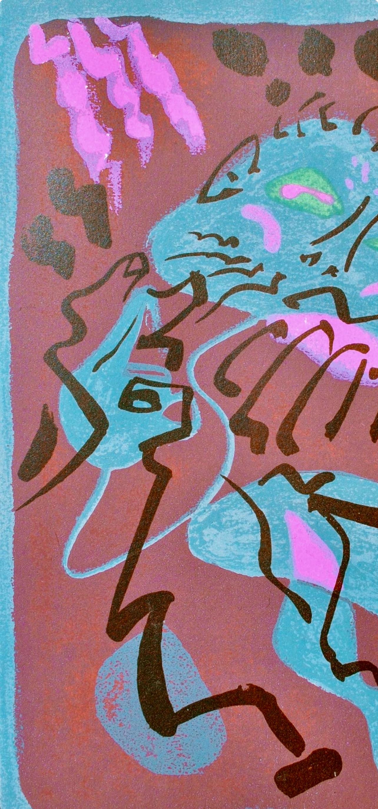 Andre Masson, Untitled, from Albert Camus, oeuvres completes, 1962 (Surrealismus), Print, von André Masson