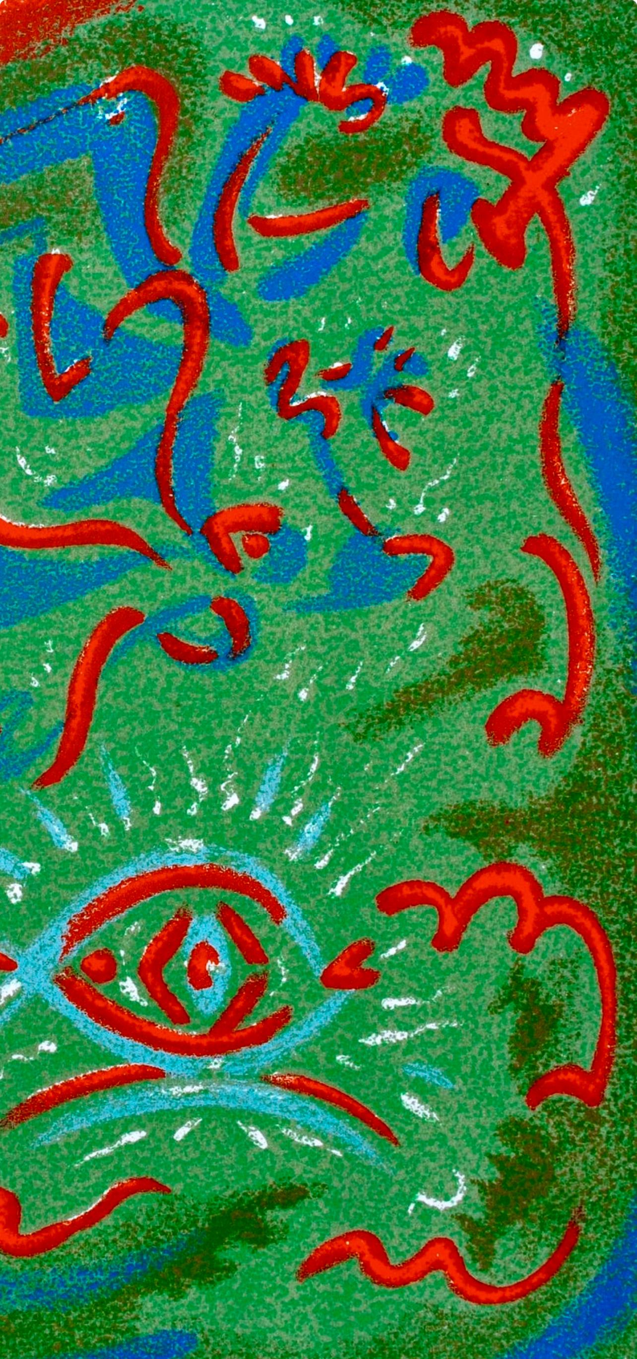 Andre Masson, Untitled, from Albert Camus, oeuvres completes, 1962 (Surrealismus), Print, von André Masson