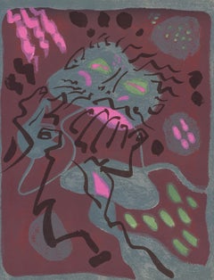 Andre Masson, Untitled, from Albert Camus, oeuvres completes, 1962