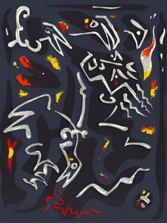 Andre Masson, Untitled, from Albert Camus, oeuvres completes, 1962