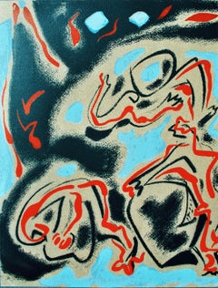 Andre Masson, Untitled, from Albert Camus, oeuvres completes, 1962