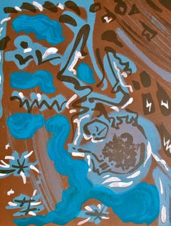 Andre Masson, Untitled, from Albert Camus, oeuvres completes, 1962