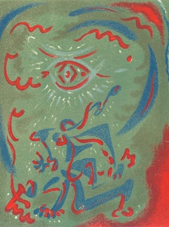 Andre Masson, Untitled, from Albert Camus, oeuvres completes, 1962