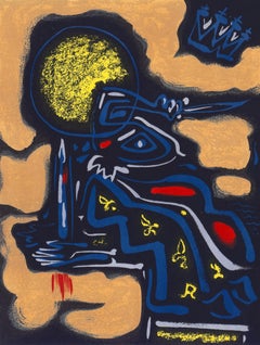 Andre Masson, Untitled, from Albert Camus, oeuvres completes, 1962