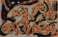 André Masson, Sin título, de Albert Camus, obras completas, 1962