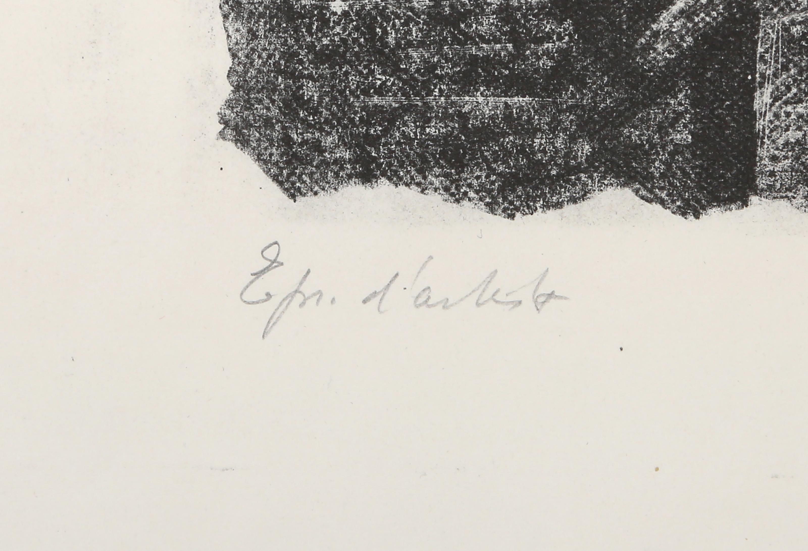 Erscheinung, Surrealistische Lithographie von André Masson im Angebot 2
