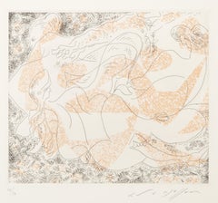 Assemblage de femmes, Aguafuerte surrealista de André Masson